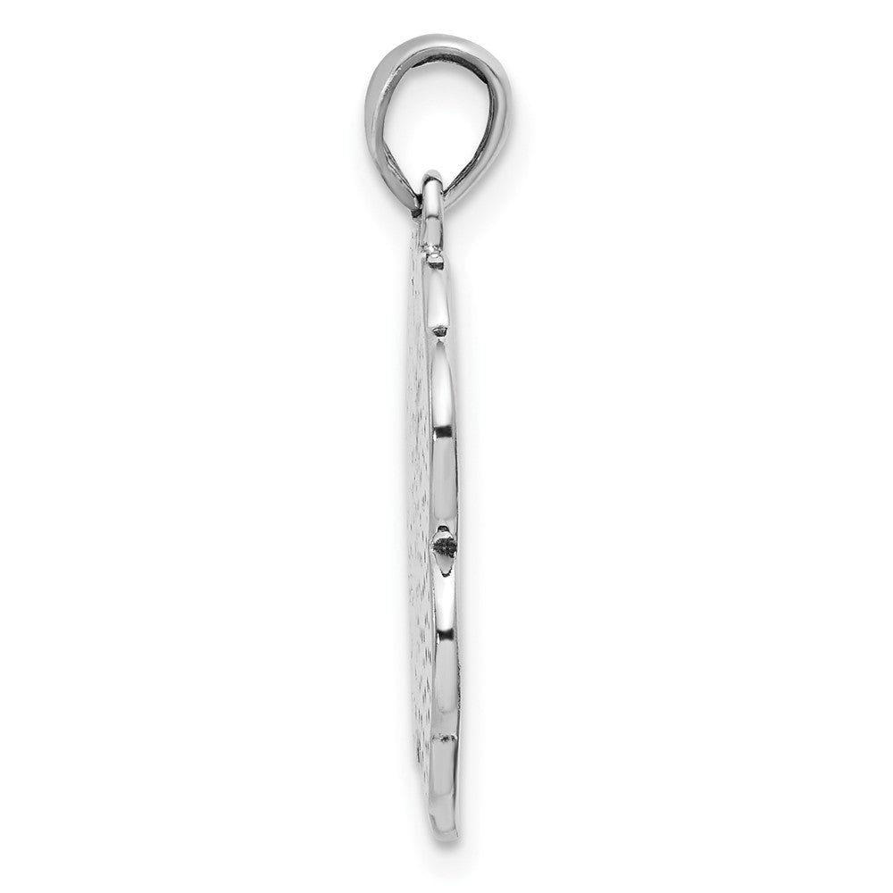 Sterlingsilber Antikisiert Good Luck Icon Klee Anhänger