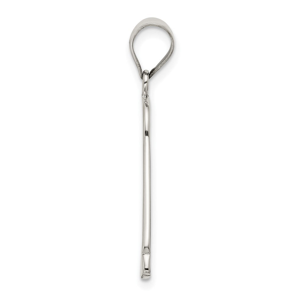 Sterlingsilber Antikisiert Good Luck Icon Anhänger