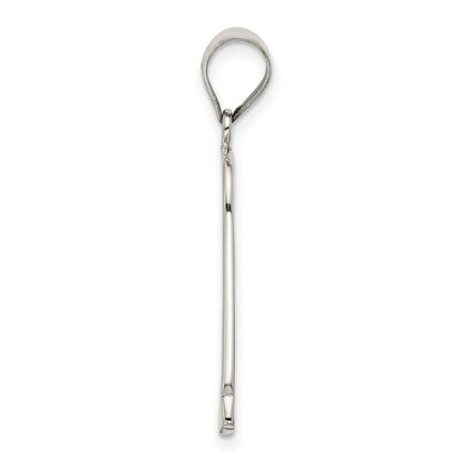 Sterlingsilber Antikisiert Good Luck Icon Anhänger