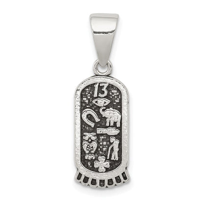 Sterlingsilber Antikisiert Mini Good Luck Icons Anhänger