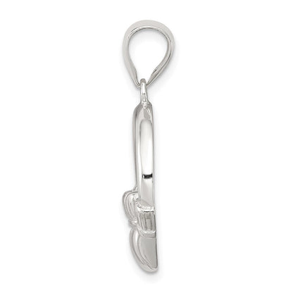 Sterlingsilber Claddagh Anhänger