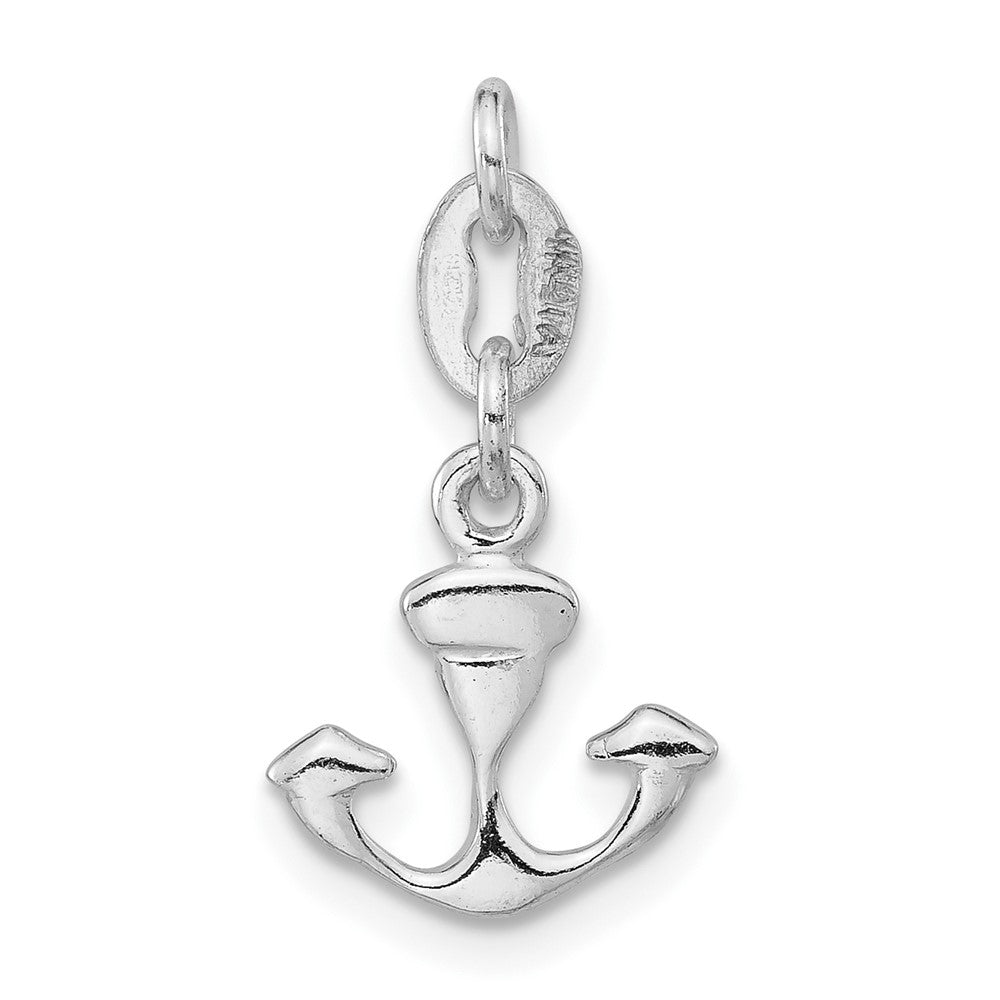 Sterlingsilber Poliert Anker Charm