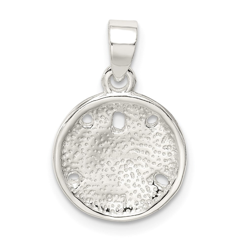 Sterlingsilber Poliert Sand Dollar Anhänger