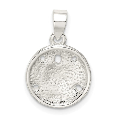 Sterlingsilber Poliert Sand Dollar Anhänger