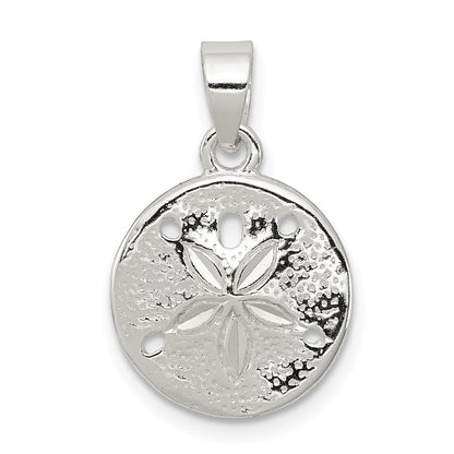 Sterlingsilber Poliert Sand Dollar Anhänger
