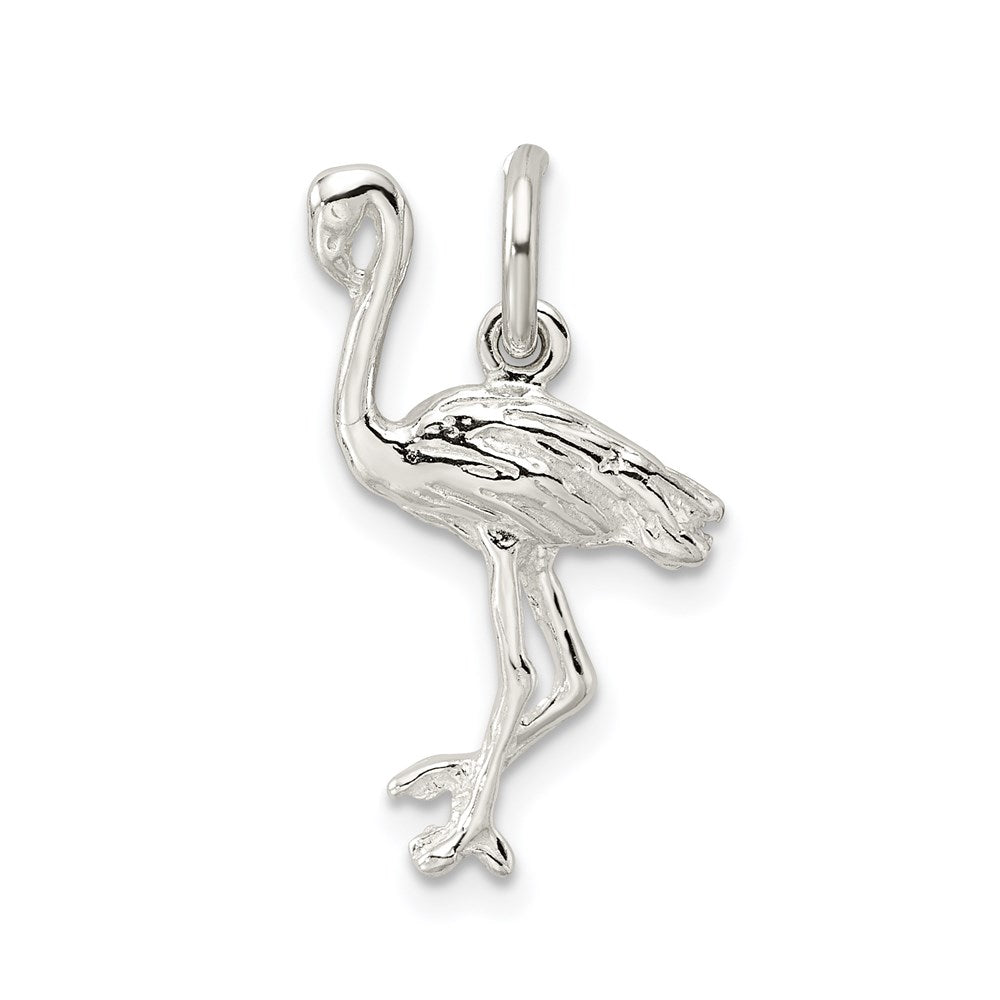 Sterlingsilber Flamingo Charm
