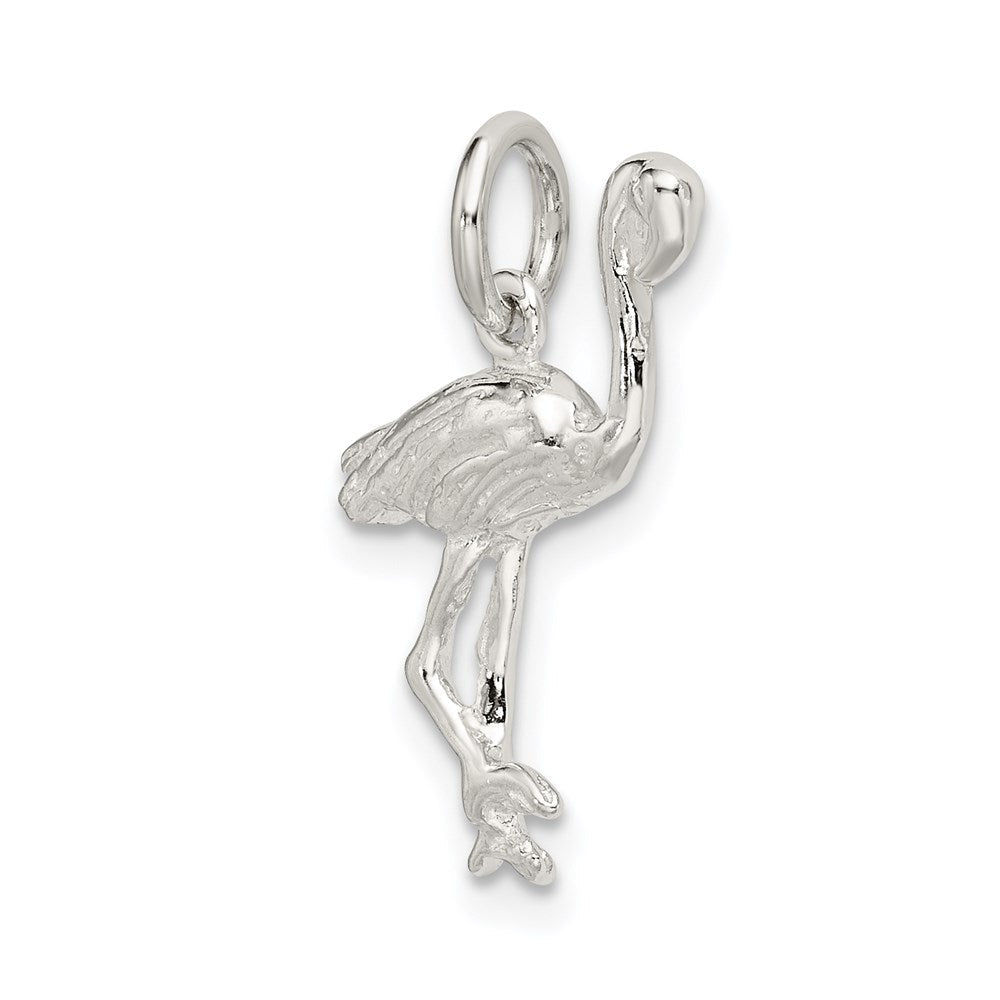 Sterlingsilber Flamingo Charm