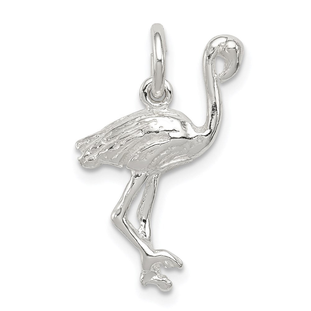 Sterlingsilber Flamingo Charm
