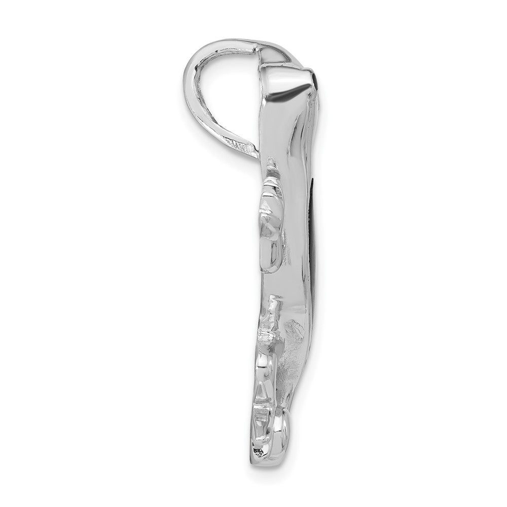 Sterlingsilber Poliert Emailliert Gecko Kette Anhänger