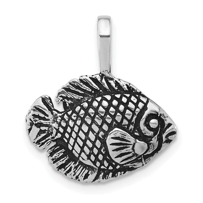 Sterlingsilber Antikisiert Tropical Fisch Anhänger