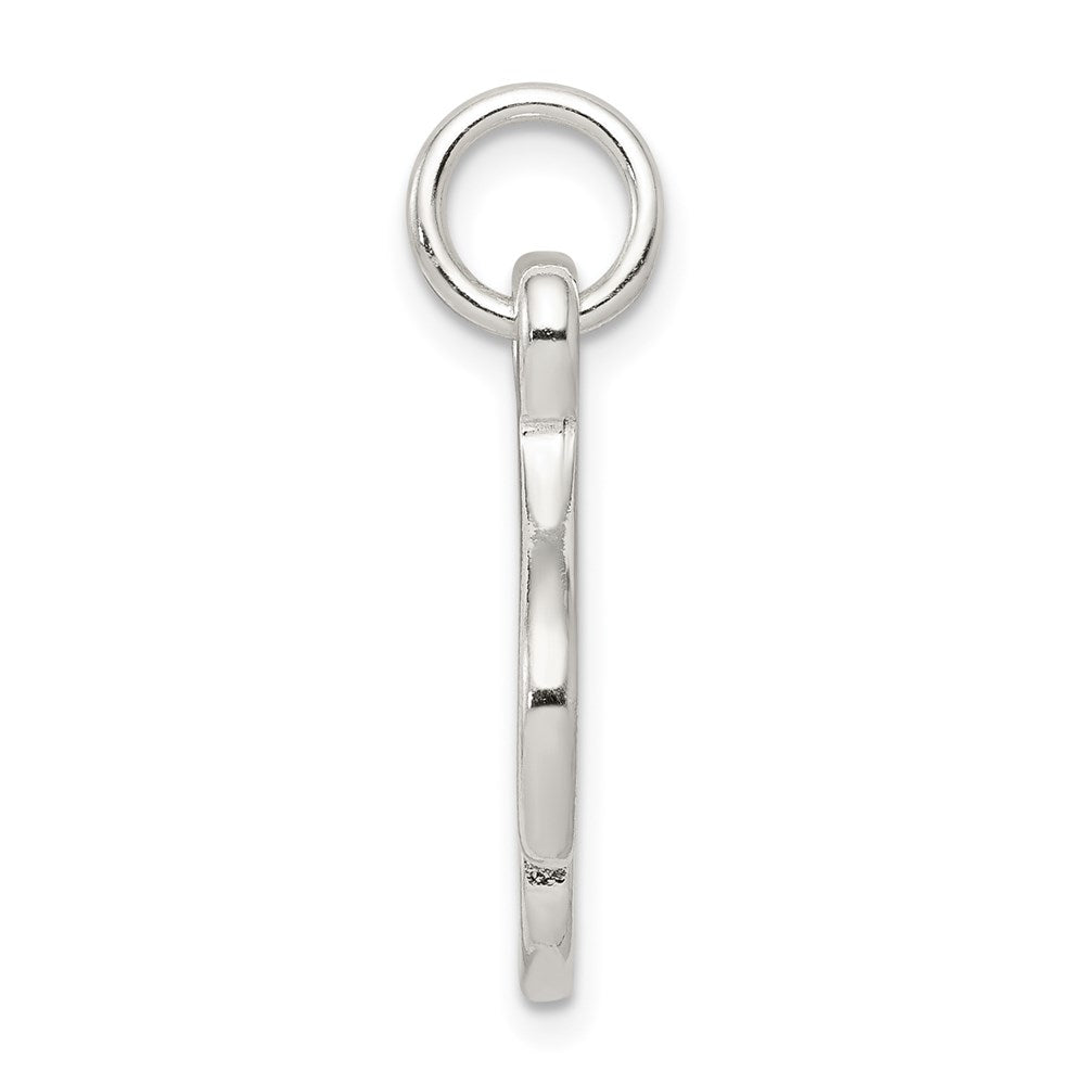 Sterlingsilber Poliert Musik Note Charm