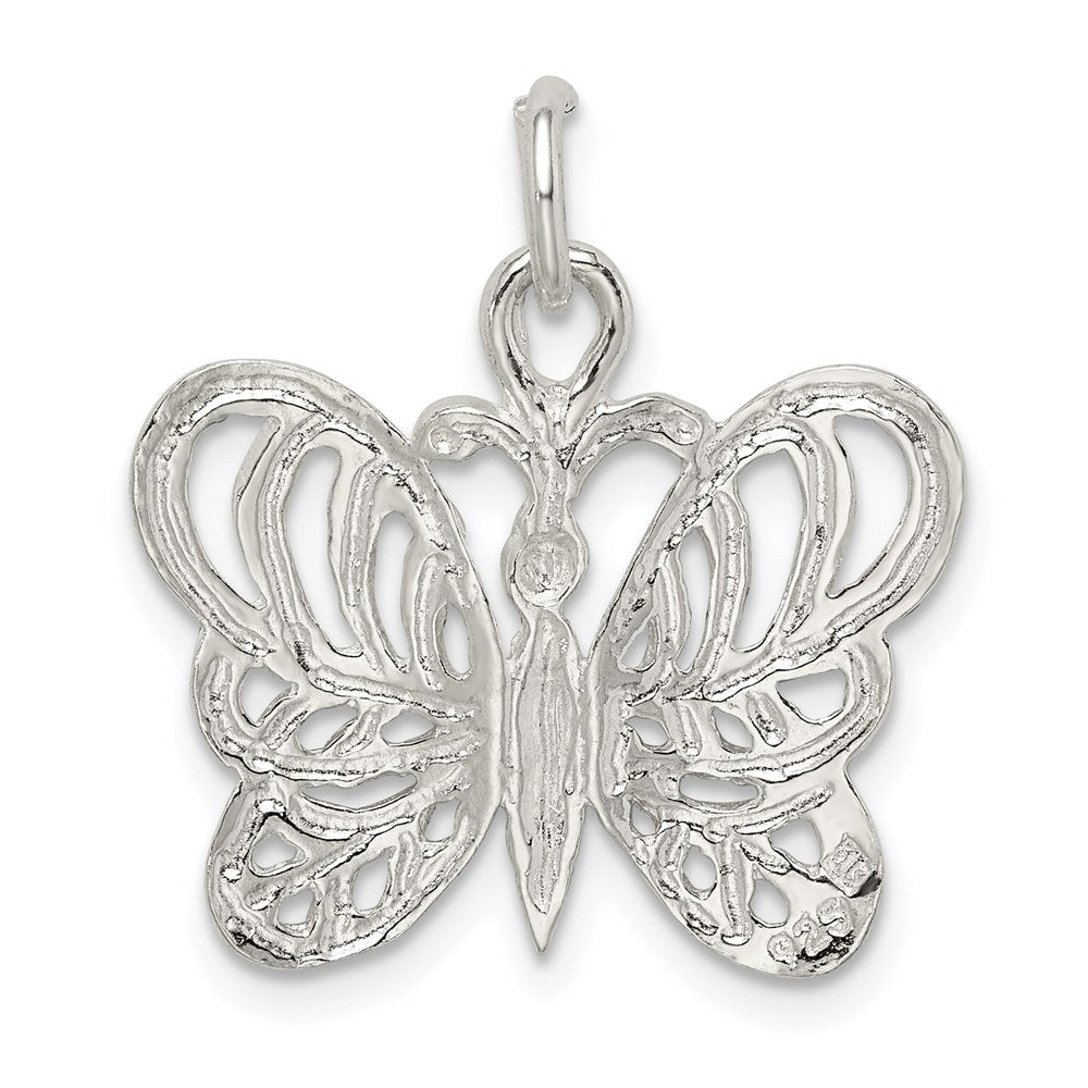 Sterlingsilber Schmetterling Charm