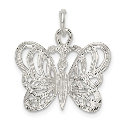 Sterlingsilber Schmetterling Charm