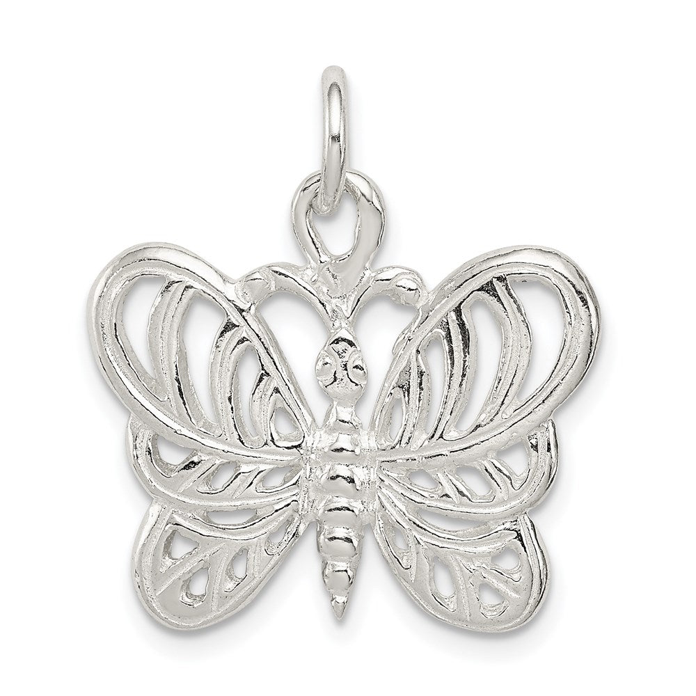 Sterlingsilber Schmetterling Charm