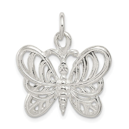 Sterlingsilber Schmetterling Charm