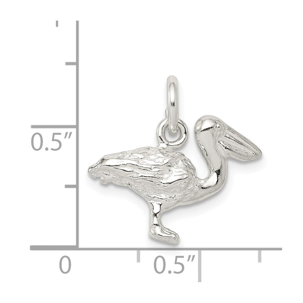 Sterlingsilber Pelican Charm