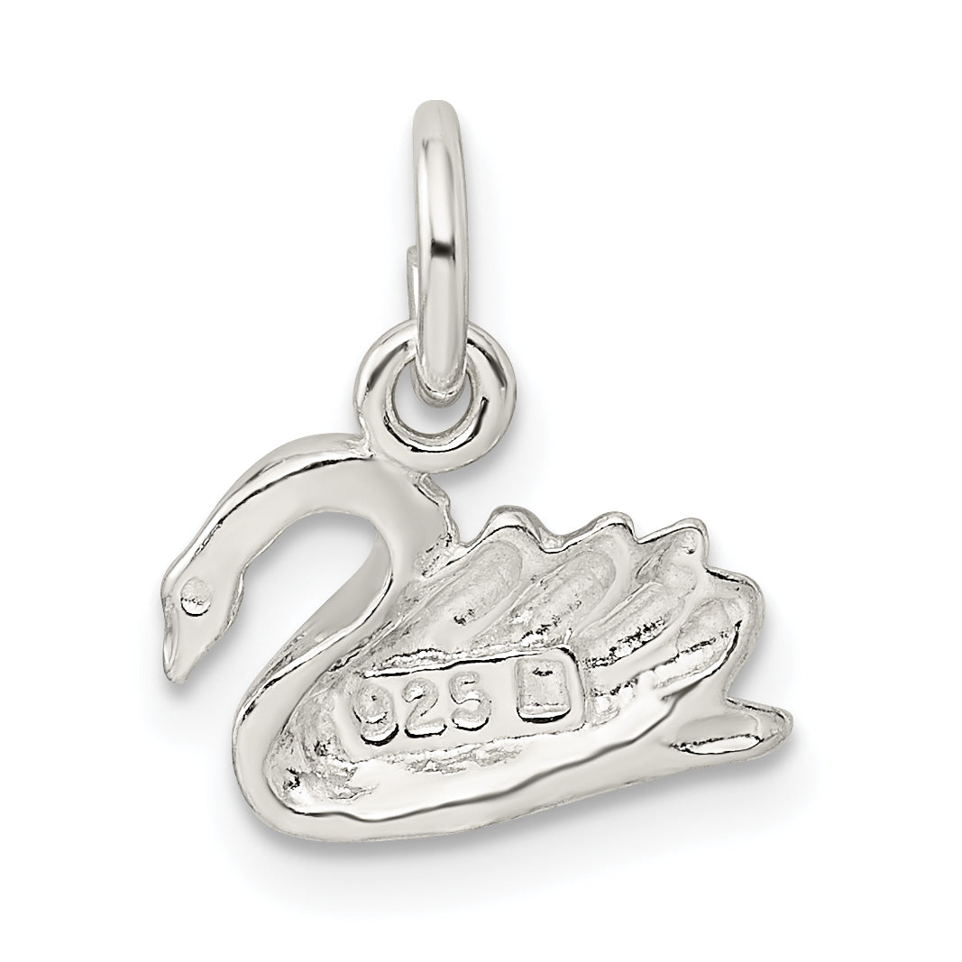 Sterlingsilber Swan Charm