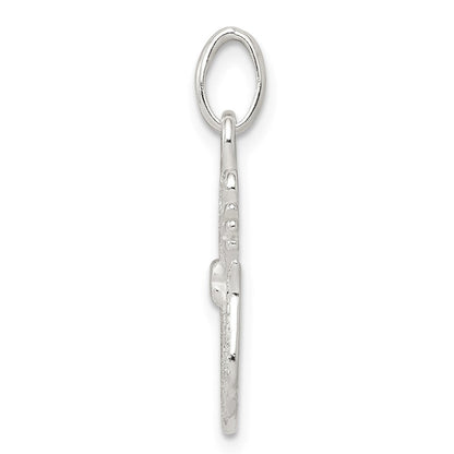 Sterlingsilber Poliert Katze Charm