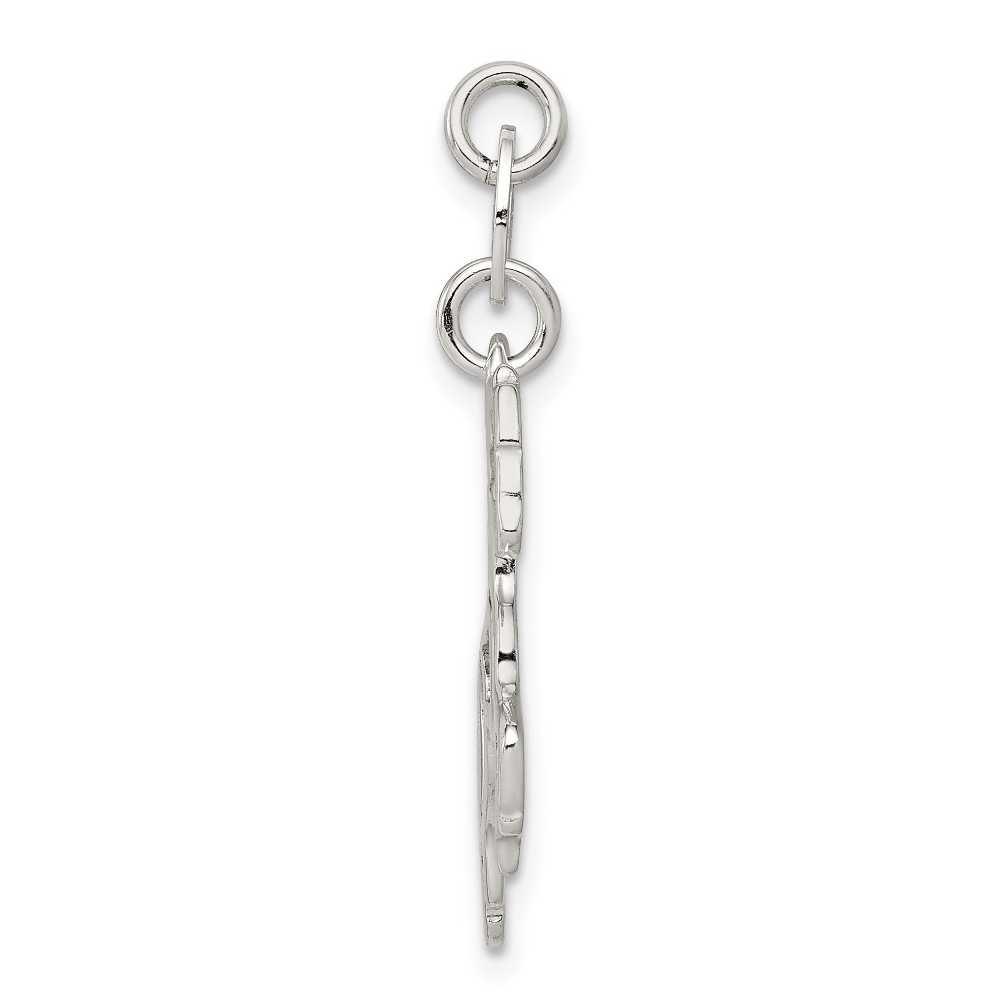 Sterlingsilber Poliert Pferd Charm