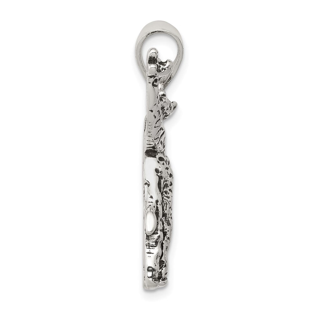 Sterlingsilber Antikisiert Giraffes Anhänger