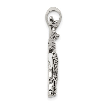 Sterlingsilber Antikisiert Giraffes Anhänger
