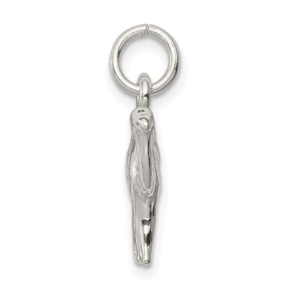 Sterlingsilber Poliert Mini 3-d Camel Wendbar Anhänger