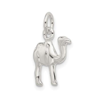 Sterlingsilber Poliert Mini 3-d Camel Wendbar Anhänger
