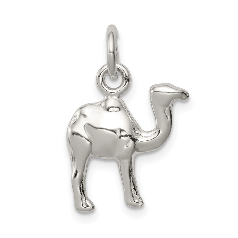Sterlingsilber Poliert Mini 3-d Camel Wendbar Anhänger