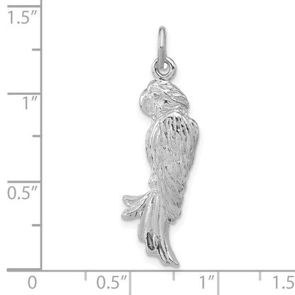 Sterlingsilber Poliert Parrot Anhänger