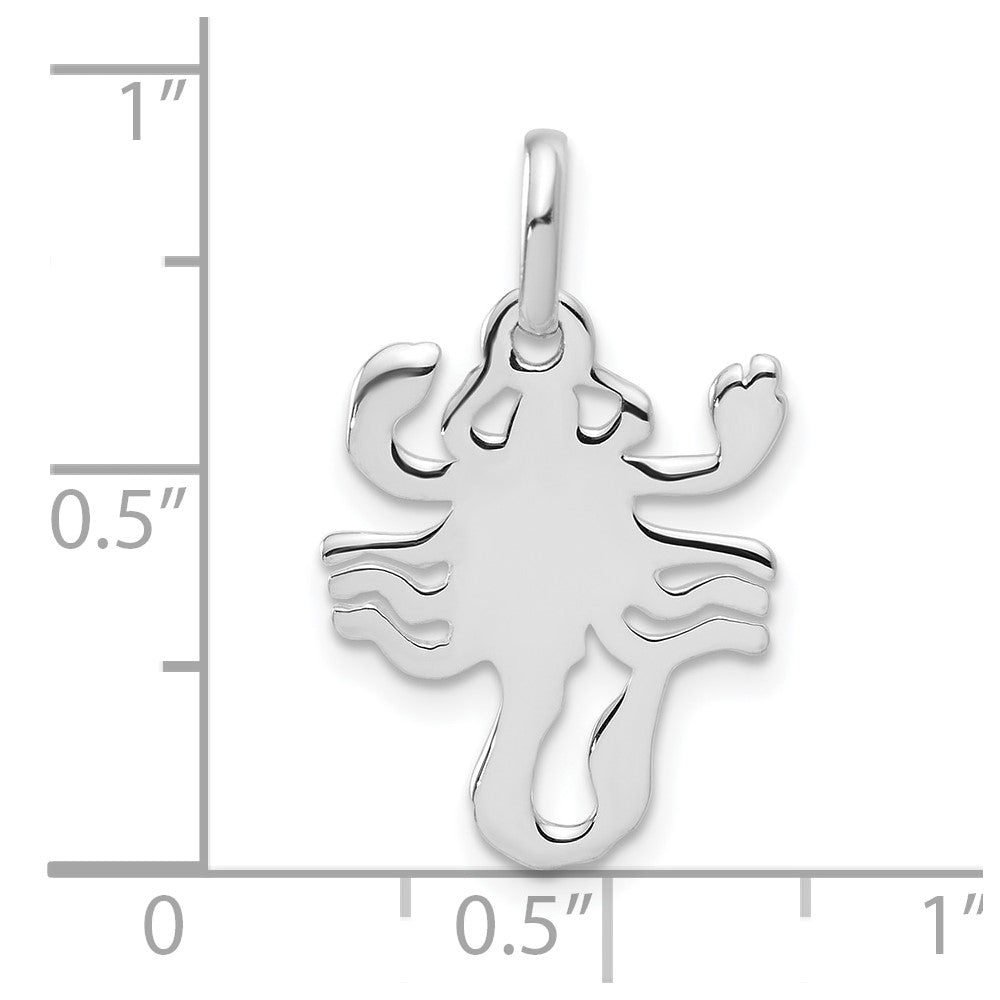 Sterlingsilber Scorpion Charm