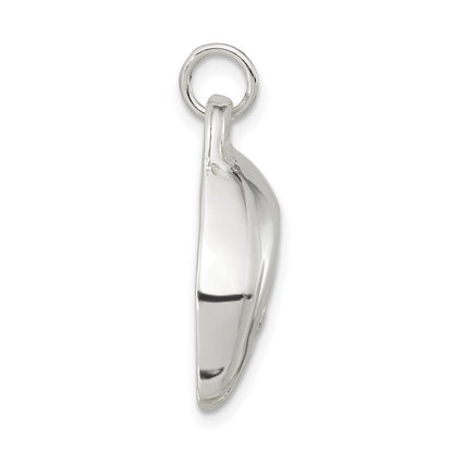 Sterlingsilber Poliert Delfin Charm