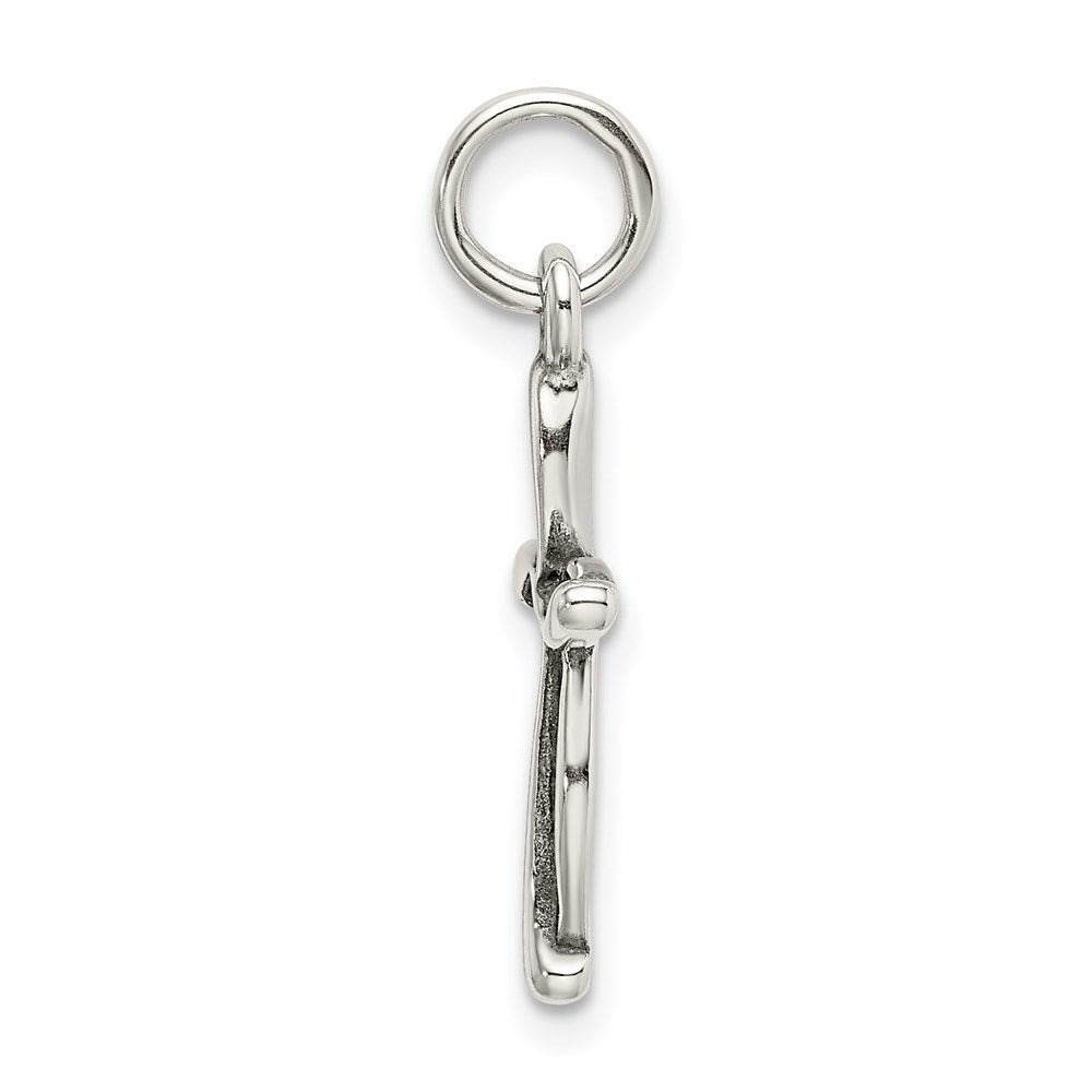 Sterlingsilber Antikisiert Passion Kreuz Charm