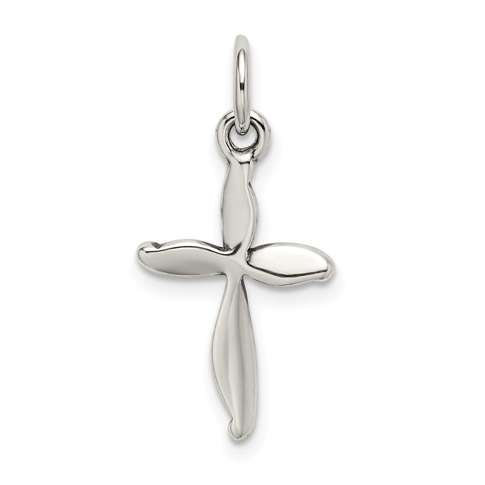 Sterlingsilber Antikisiert Passion Kreuz Charm