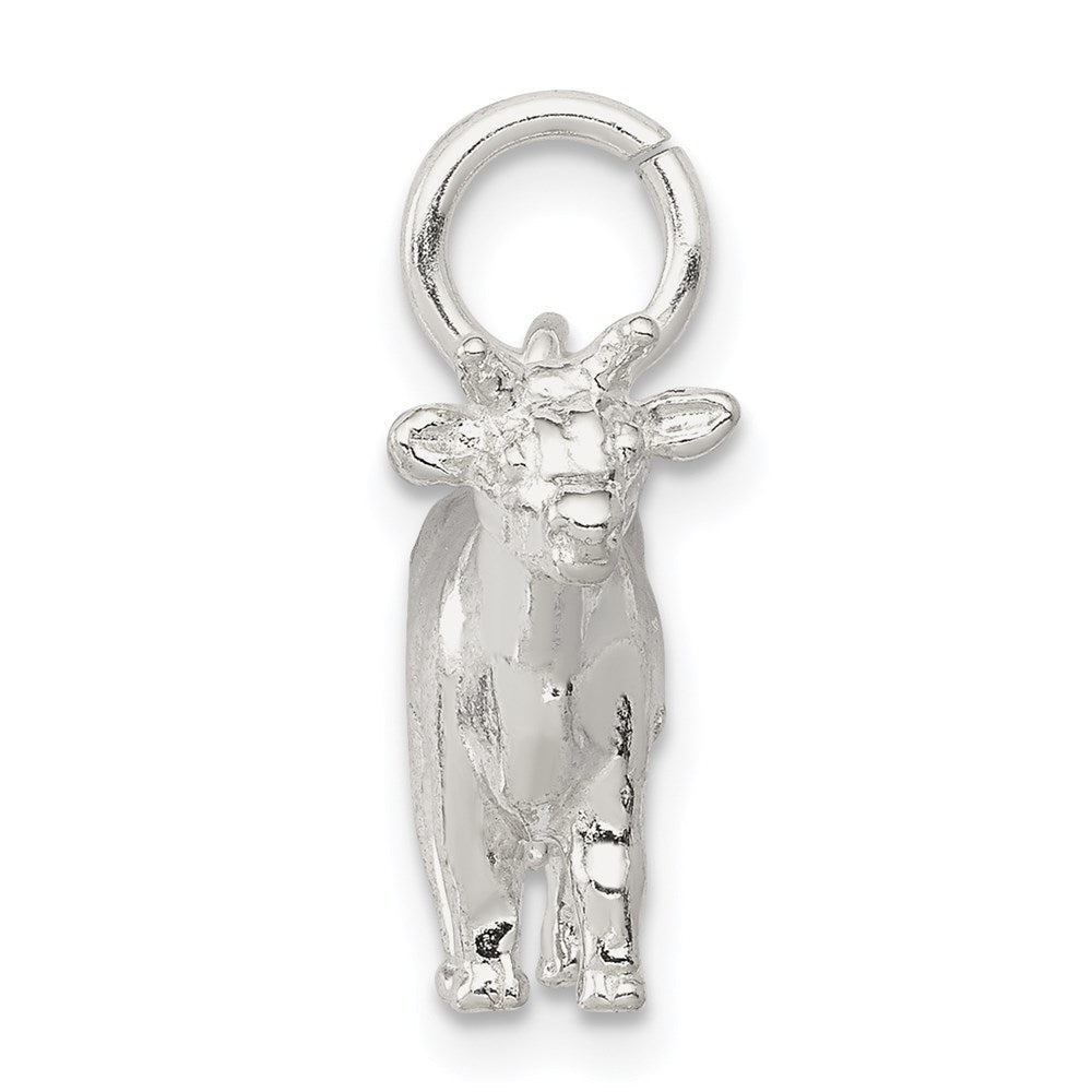 Sterlingsilber Cow Charm