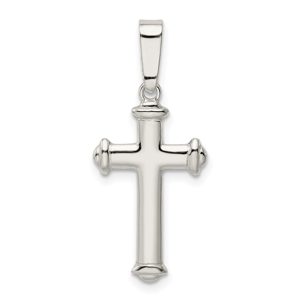 Sterlingsilber Poliert Kreuz Anhänger