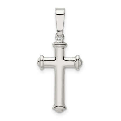 Sterlingsilber Poliert Kreuz Anhänger