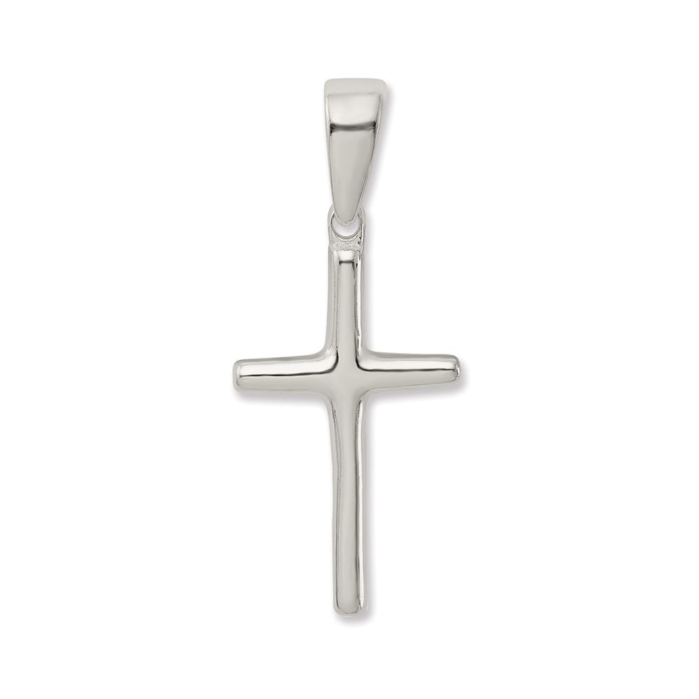 Sterlingsilber Poliert Kreuz Anhänger