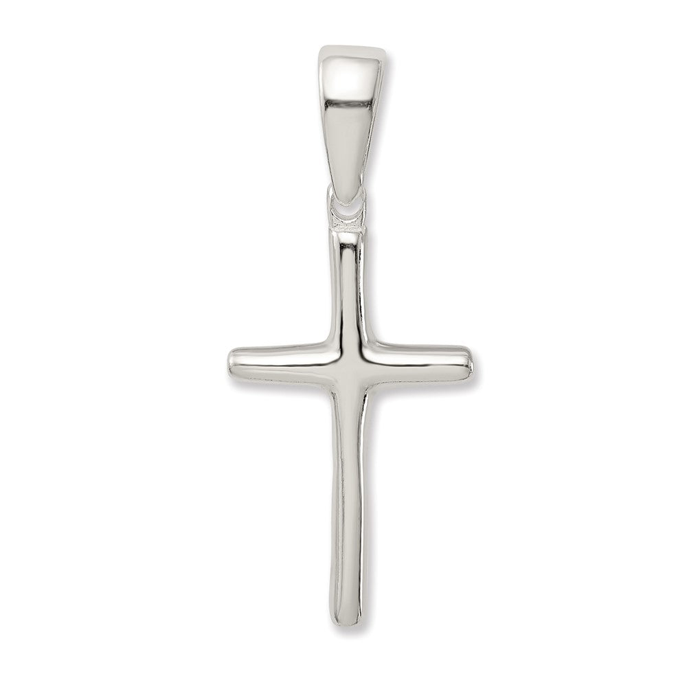 Sterlingsilber Poliert Kreuz Anhänger