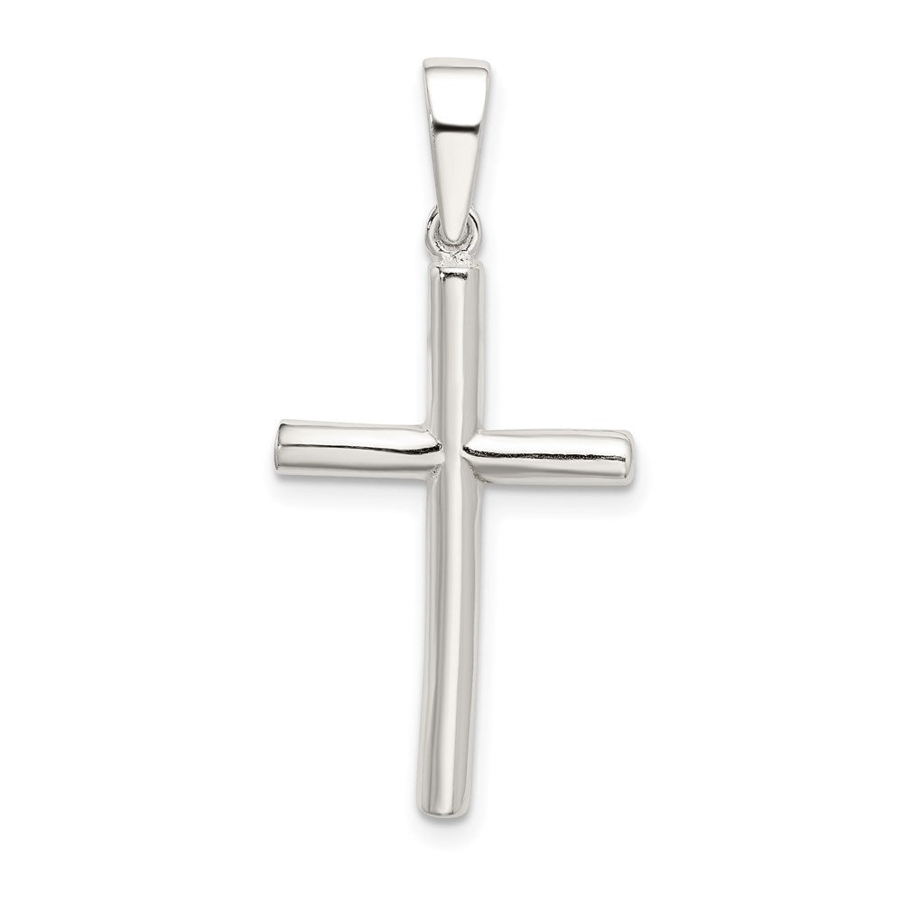 Sterlingsilber Poliert Kreuz Anhänger