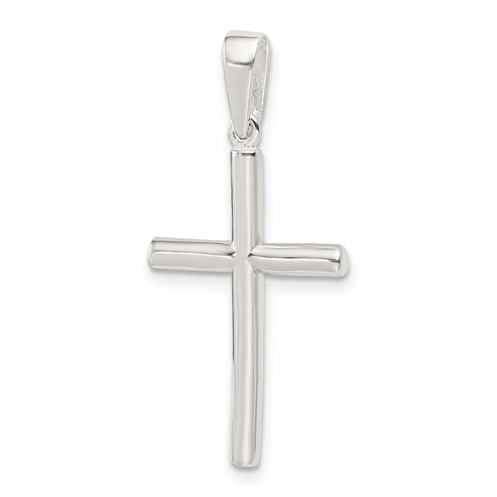 Sterlingsilber Poliert Kreuz Anhänger