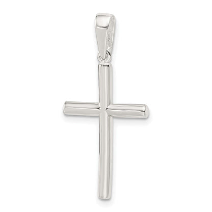 Sterlingsilber Poliert Kreuz Anhänger