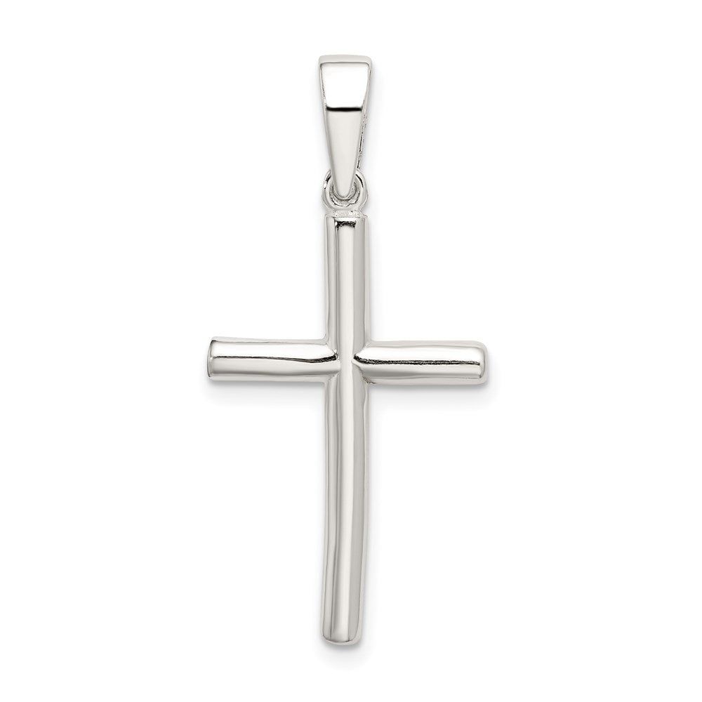 Sterlingsilber Poliert Kreuz Anhänger