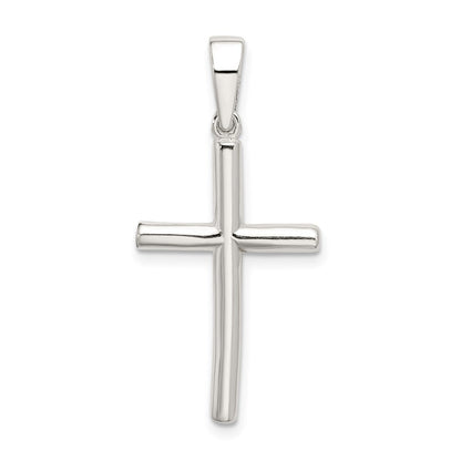 Sterlingsilber Poliert Kreuz Anhänger