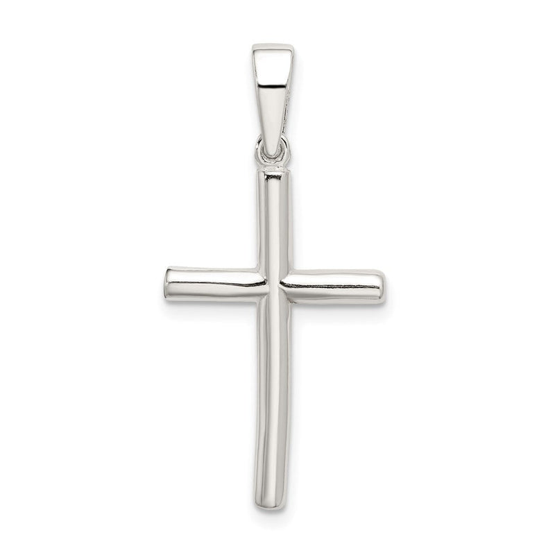 Sterlingsilber Poliert Kreuz Anhänger