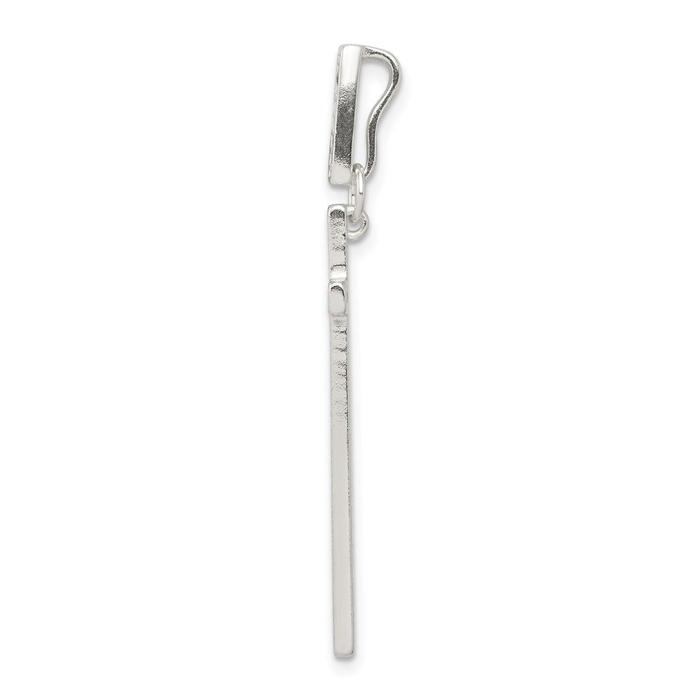 Sterlingsilber Zirkonia Kreuz Anhänger