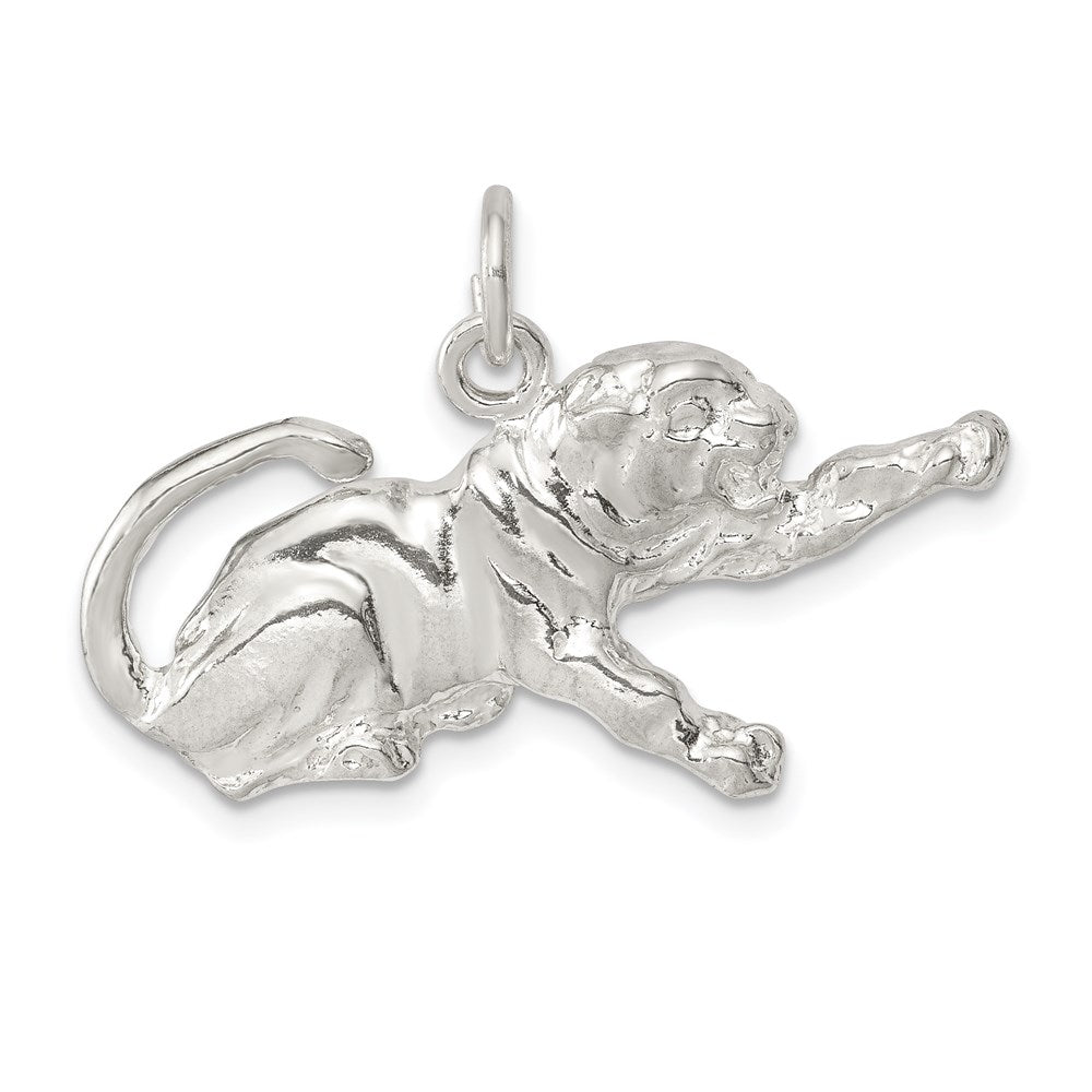 Sterlingsilber Tiger Charm