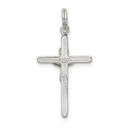 Sterlingsilber Poliert Inri Kruzifix Charm