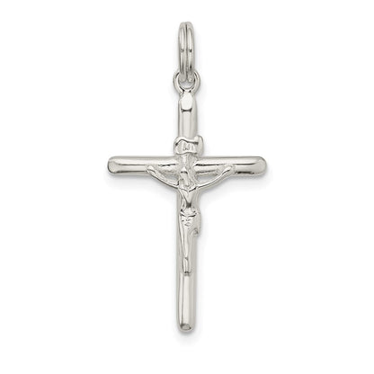 Sterlingsilber Poliert Inri Kruzifix Charm