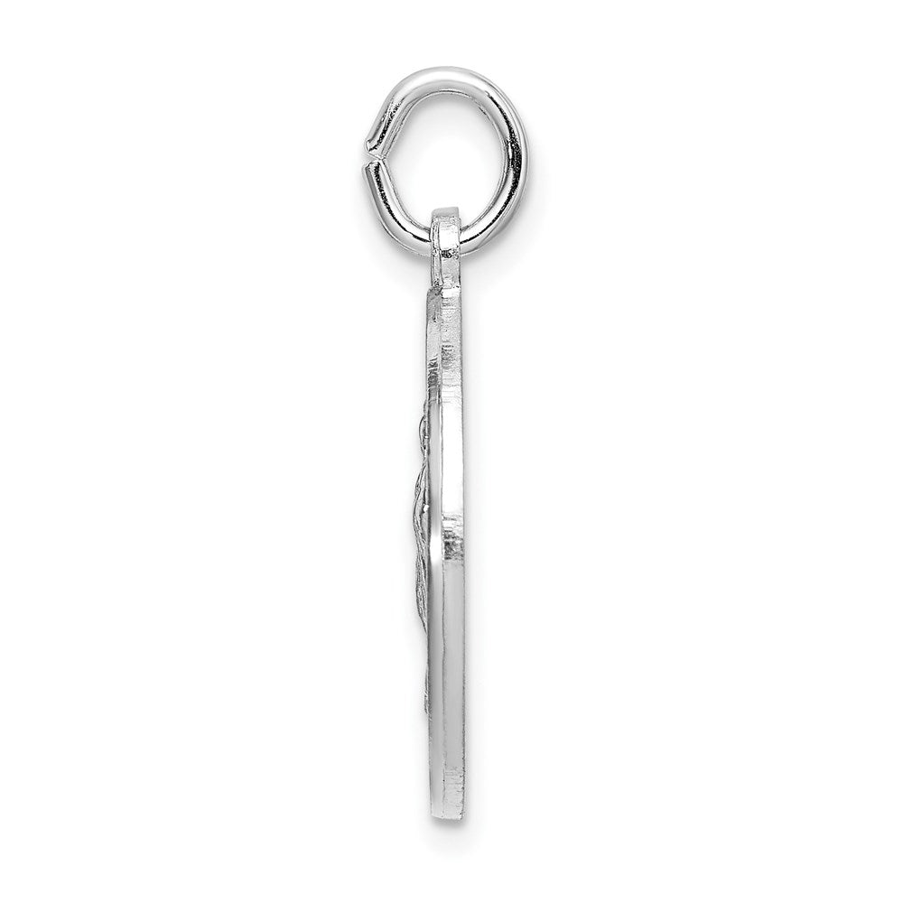 Sterlingsilber Rhodiniert Spanish Damen Of Guadalupe Medaille Anhänger