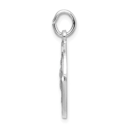 Sterlingsilber Rhodiniert Spanish Damen Of Guadalupe Medaille Anhänger